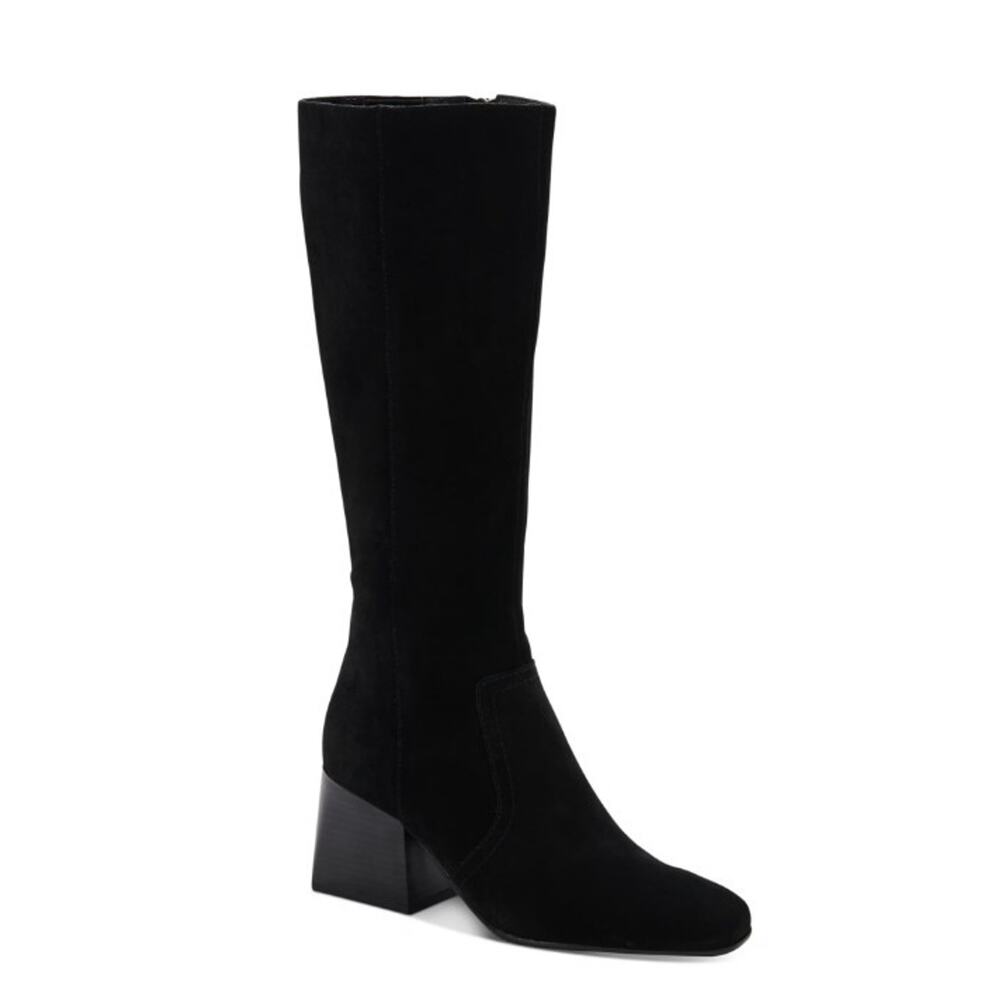Aqua College Women's Square-Toe Tori Waterproof Booties Black Size 9